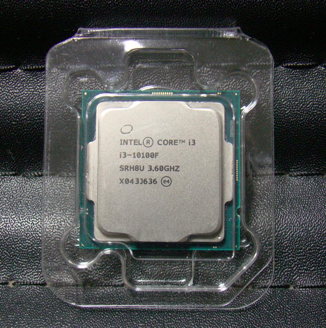 動作品♬　使用僅か♪　Intel Core i3-10100F 10th CPU
