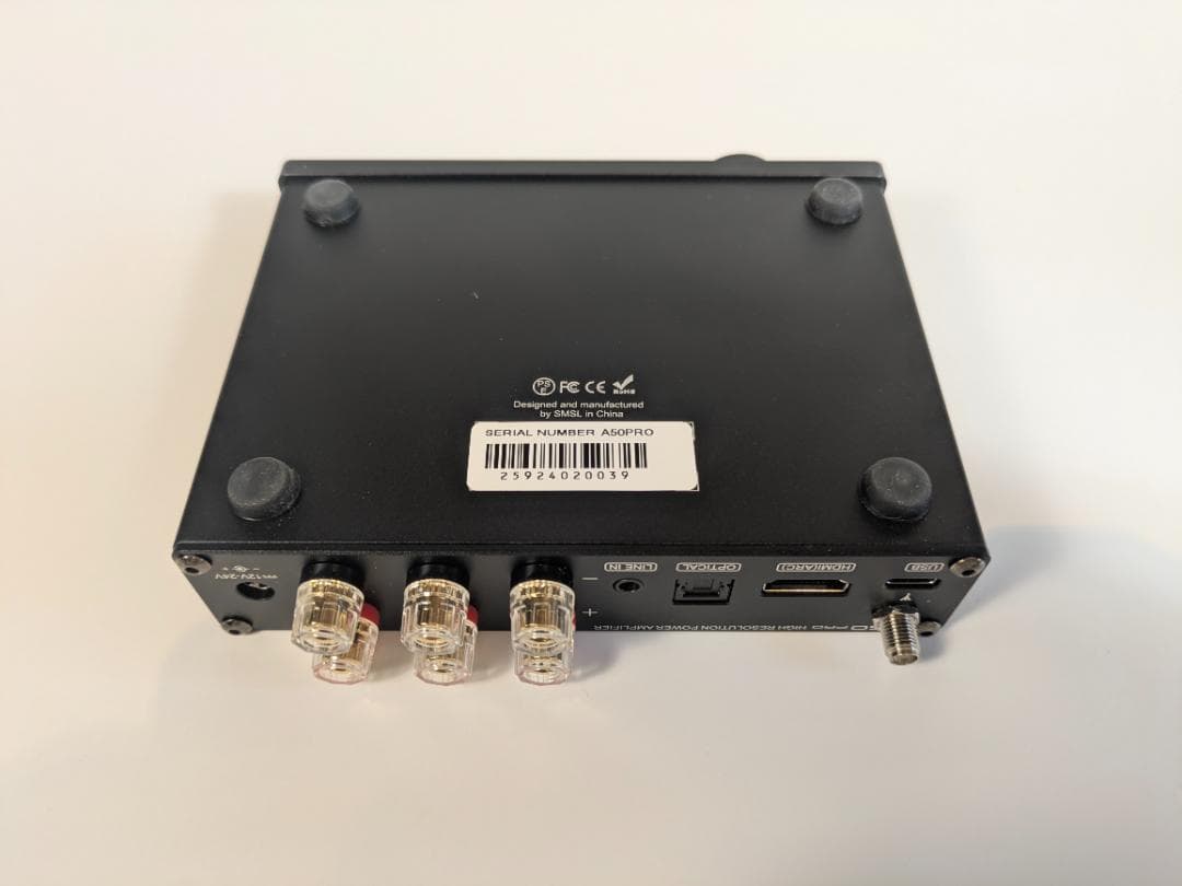 S.M.S.L A50 Pro プリメインアンプ　USBDAC,HDMI ARC
