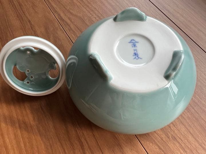 深川製磁　未使用　香炉