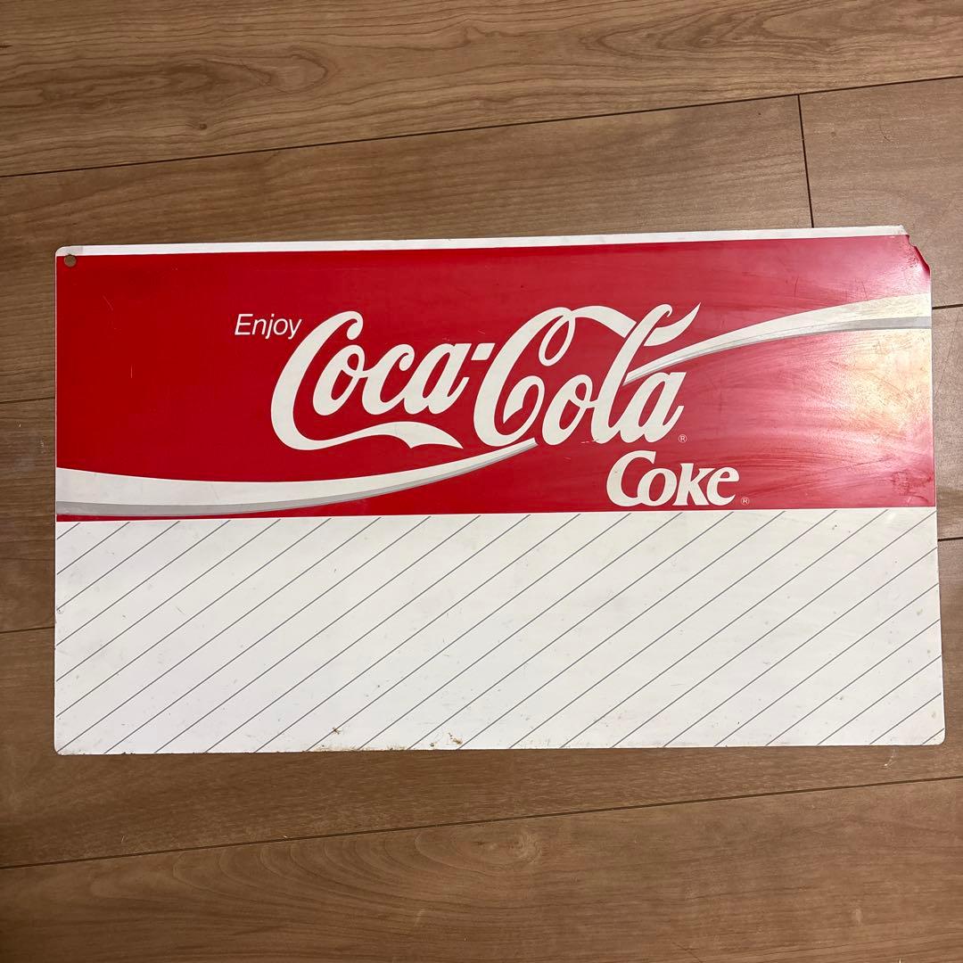 Coca-Cola レトロ看板 約60cm x 30cm