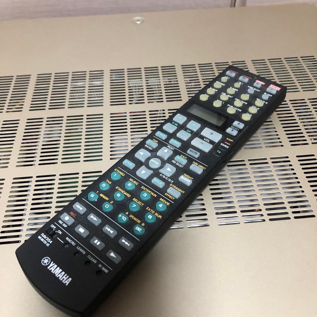 YAMAHA DSP-AX1600 アンプ 純正リモコン付 電源確認済 現状渡し