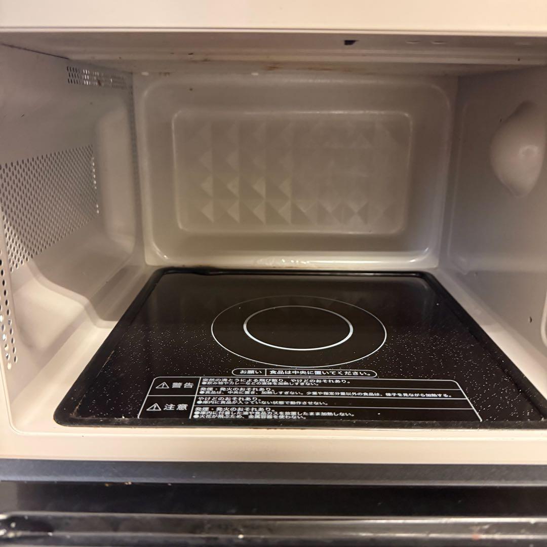 ● 美品 Haier ハイアール 電子レンジ JM-FH18E2-W