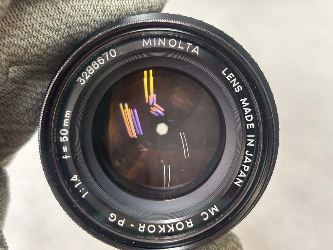 ミノルタXE 50mm /135mmレンズ２本付　中古品
