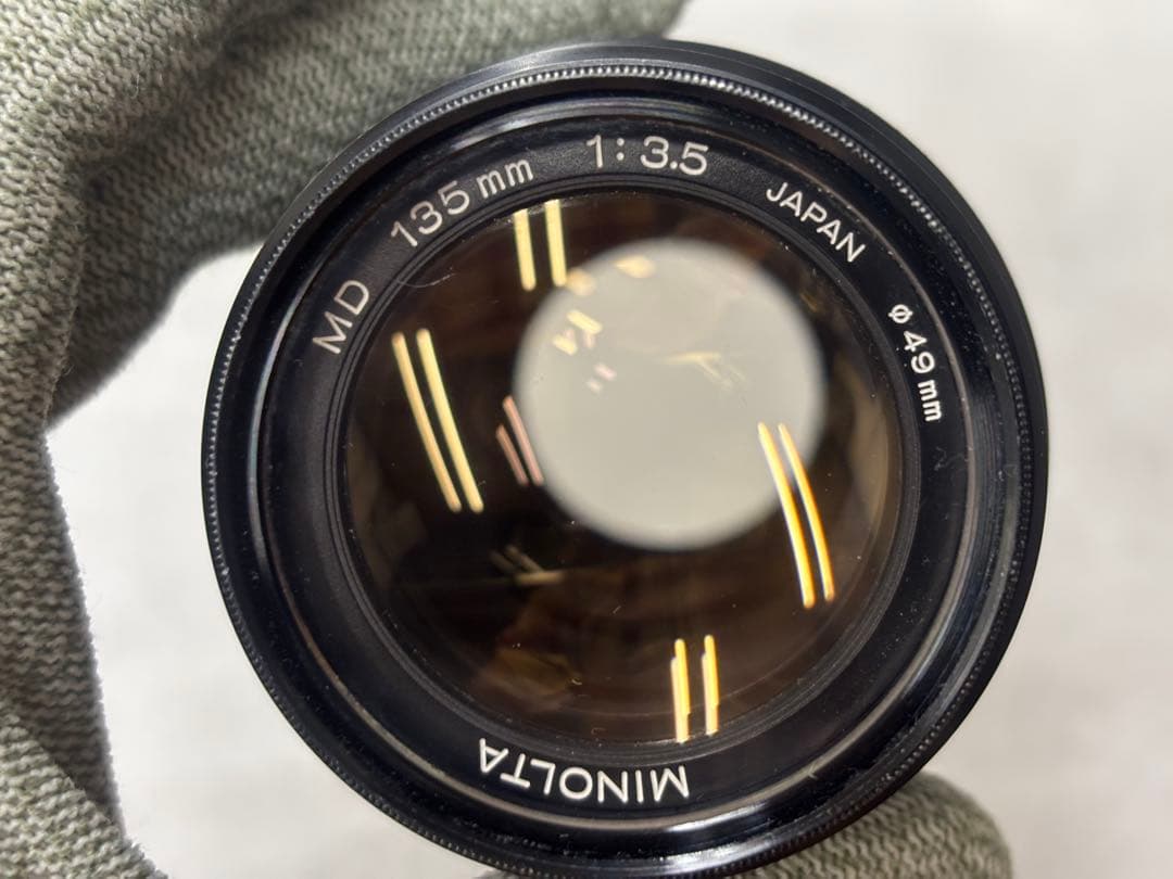 ミノルタXE 50mm /135mmレンズ２本付　中古品