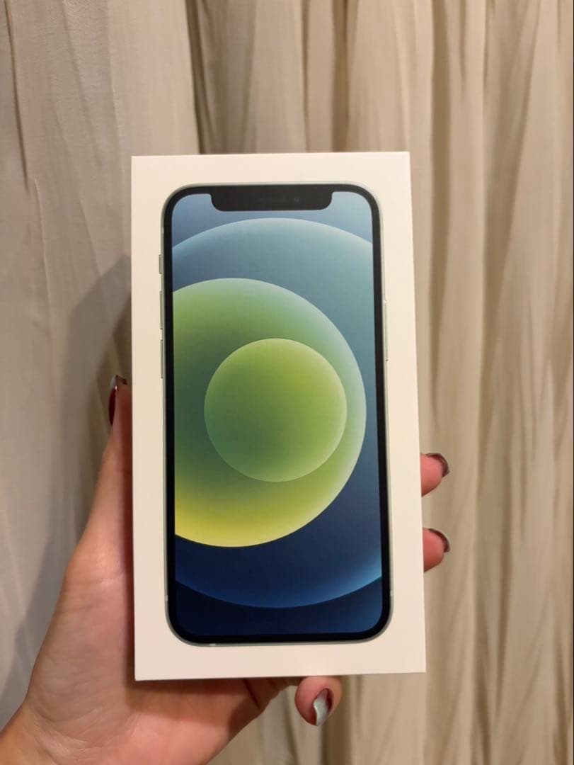 Apple iPhone 12 mini 薄緑本体