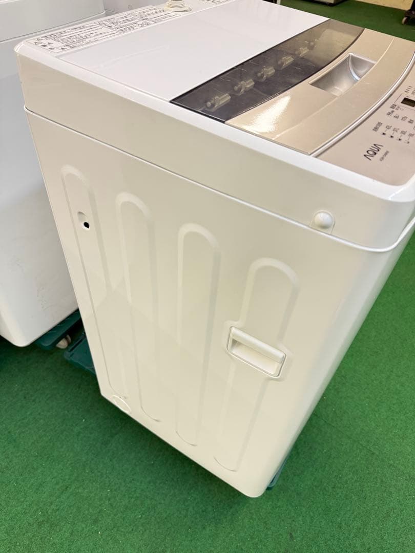 【高年式】2021年式 4.5kg AQUA 洗濯機 AQW-S4M
