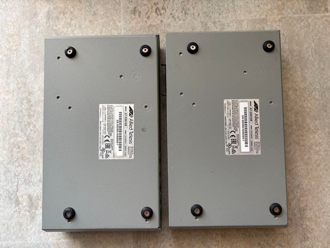 【2台まとめ売り】アライドテレシス AT-GS910/8