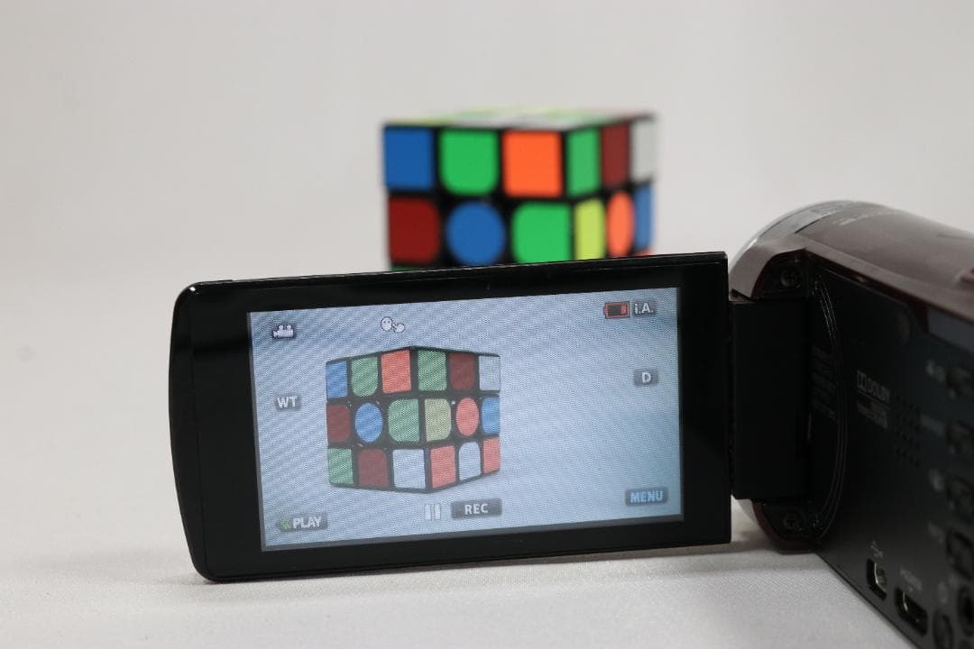 【完動品】JVC Everio GZ-E265-R ビデオカメラ [返品保証]