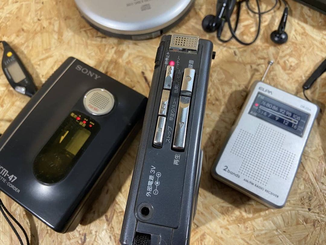 SONY Panasonic カセット CD ラジオ 7台　動作未確認 現状品
