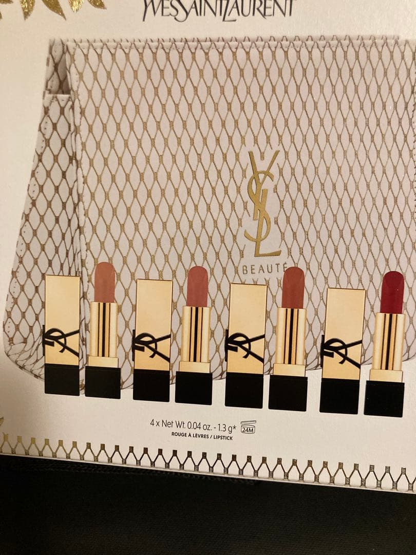 YSL ルージュ ピュール クチュール 4本セット☆クリスマス限定コフレ2024