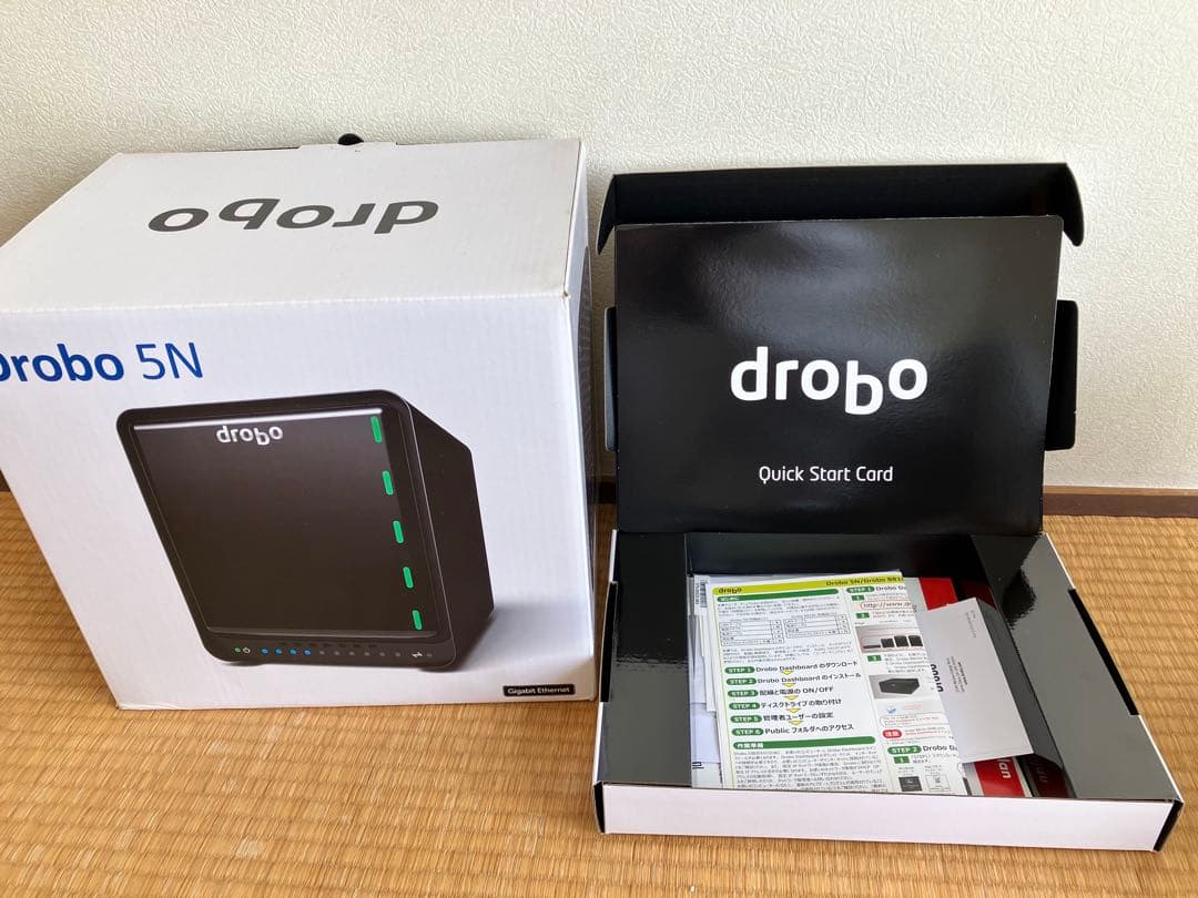 Drobo 5N (DRDS4-A) 5ベイNASケース ジャンク扱い