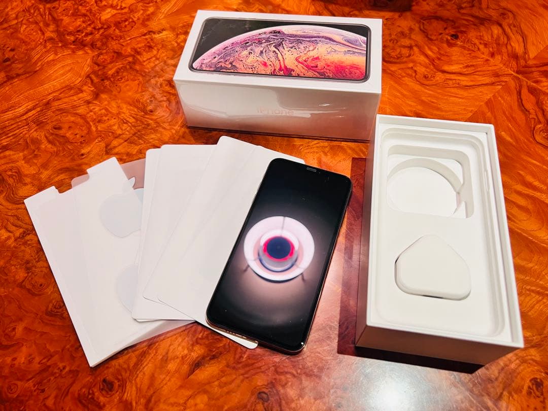 -オークション- iPhone XS Max 256GB 物理SIM2枚挿し