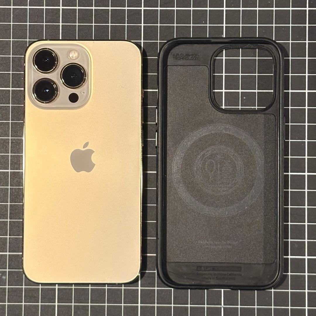 iPhone13Pro ゴールド 128G ケース付き