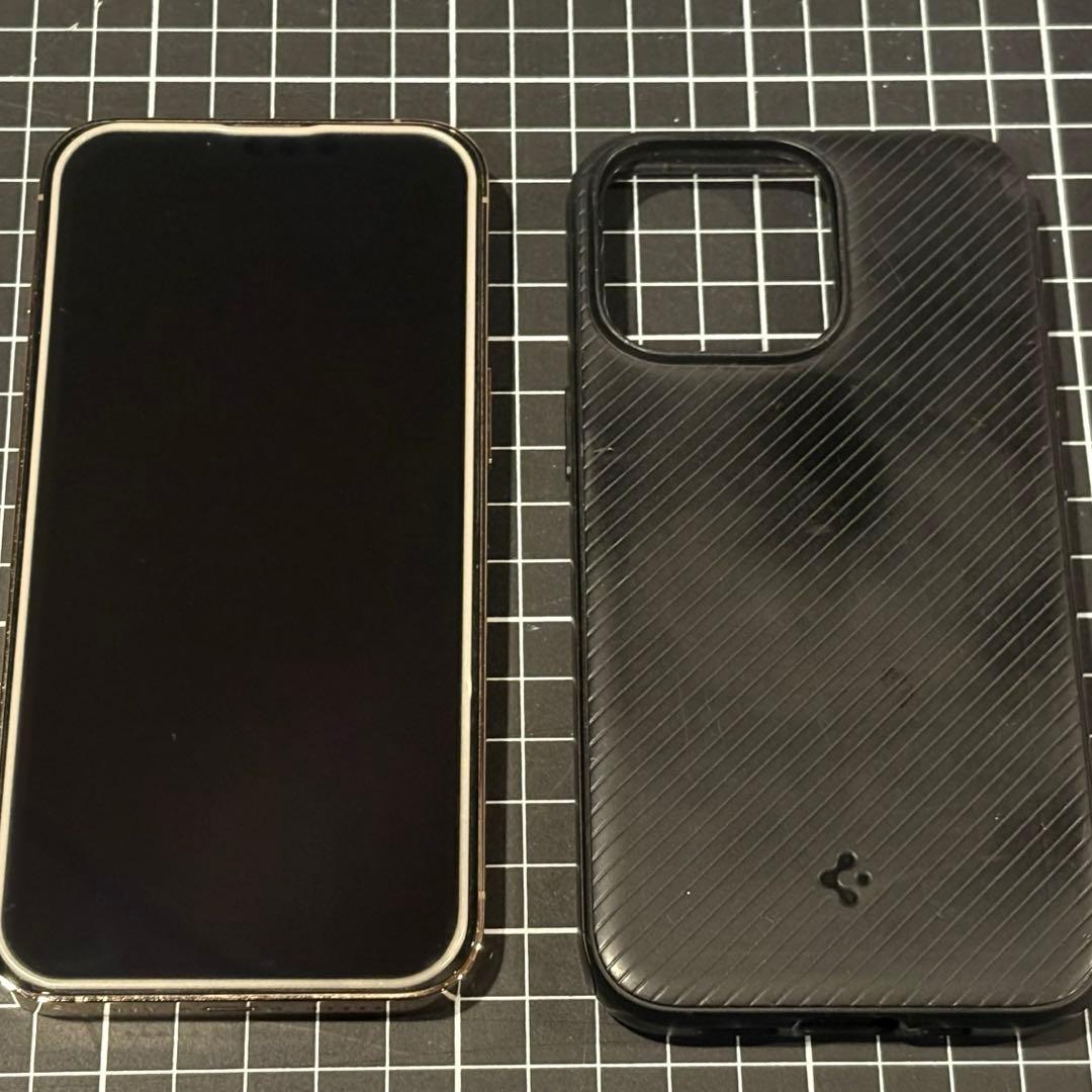 iPhone13Pro ゴールド 128G ケース付き