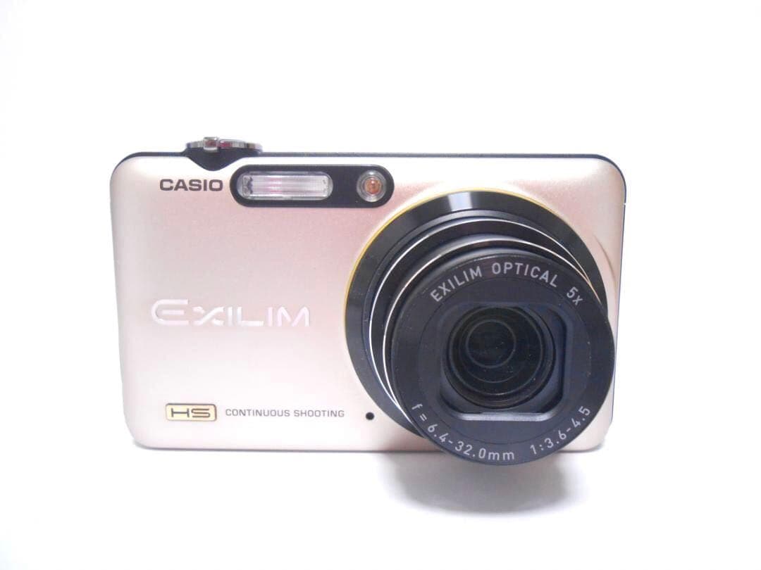 【ほぼ新品・返品保証】CASIO EXILIM EX-FC150 ゴールド