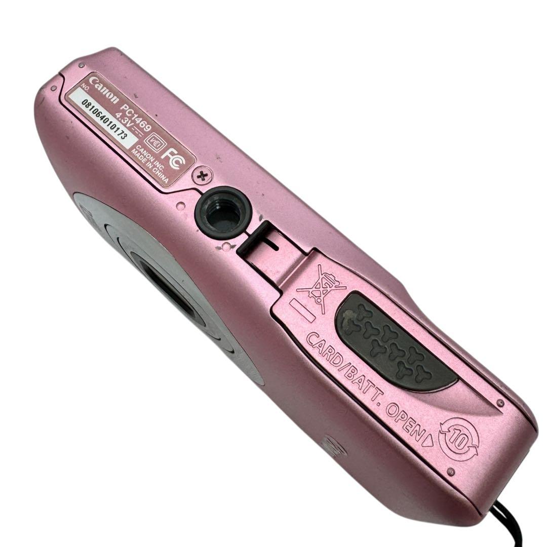 【ジャンク】キャノン Canon IXY 200F ピンク デジタルカメラ
