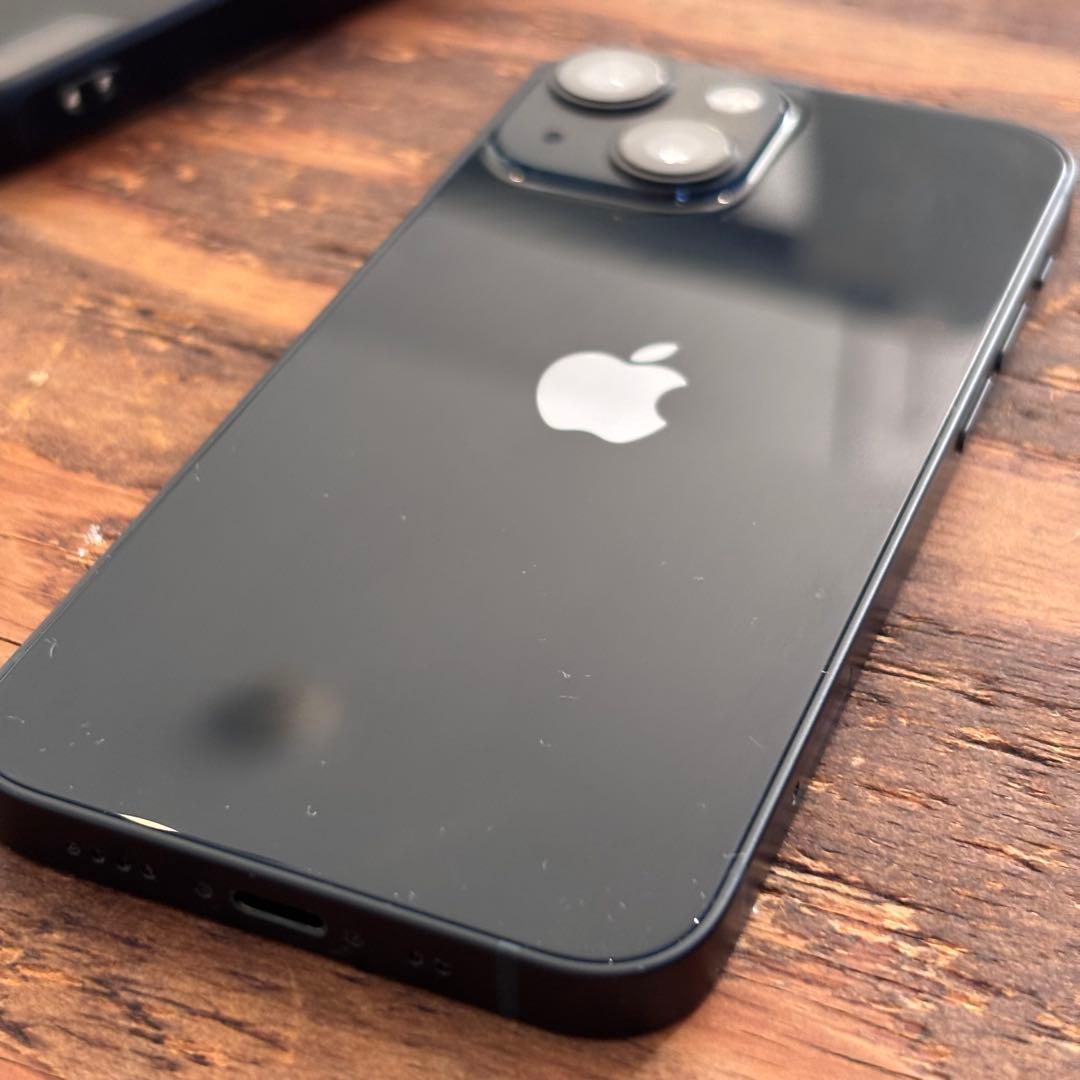 美品 iPhone 13 mini 256GBミッドナイト 本体 ケースおまけ