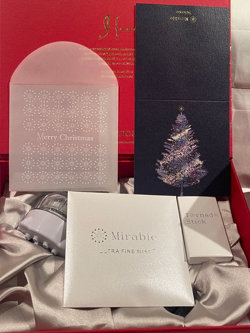 ミラブルプラス ウルトラファインミスト　シャワーヘッド　クリスマス仕様