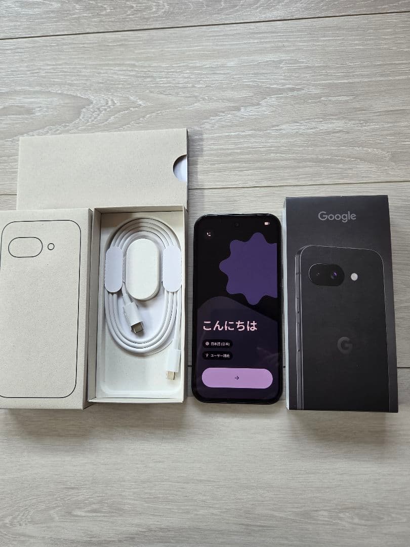Google Pixel 9a 黒 SIMフリー 国内