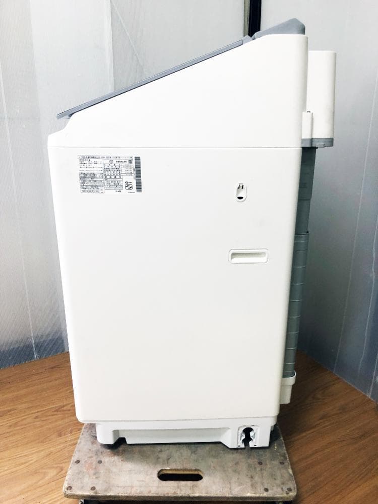★分解洗浄済！21年製★日立 10kg洗濯乾燥機【BW-DBK100F】GC0X