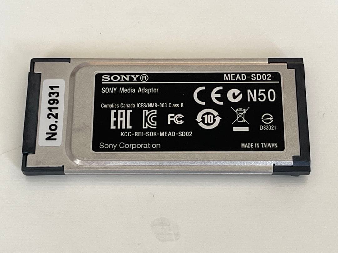ビデオカメラ SONY SD Card Adaptor for XDCAM Series