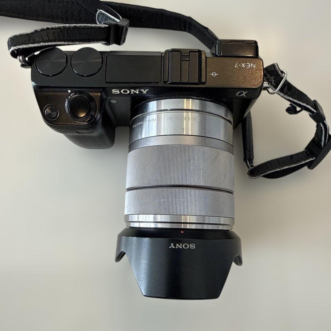 SONY ミラーレス一眼 NEX-7 SEL1855 レンズ付き