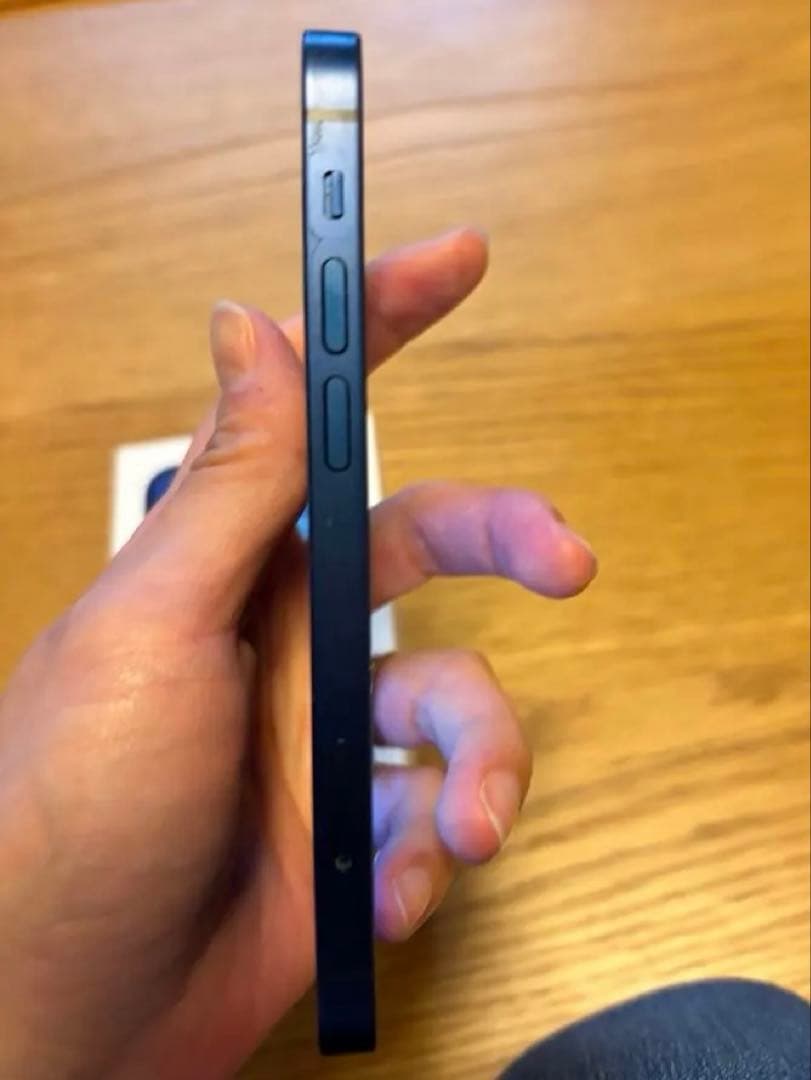 Apple iPhone 12miniディープブルー 本体