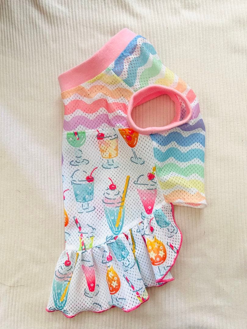 犬服ハンドメイド　タンクトップ(まあまぁ)
