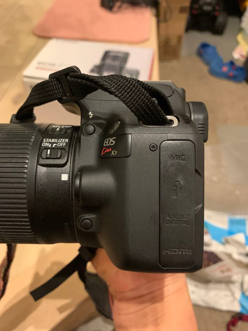 Canon EOS Kiss X7 本体とレンズ2本セット