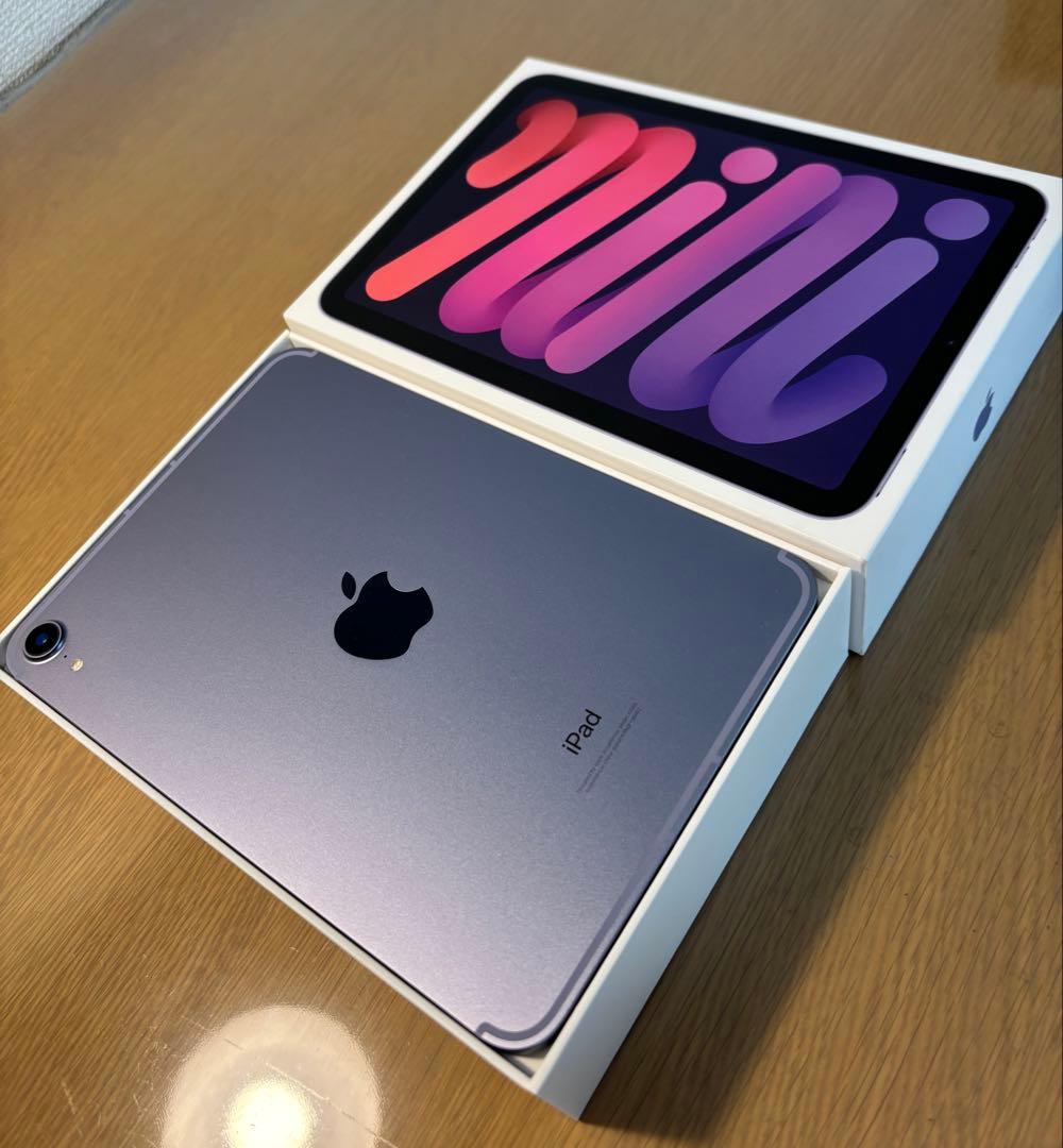 iPad mini 第6世代 Wi-Fi+5G 64GB パープル