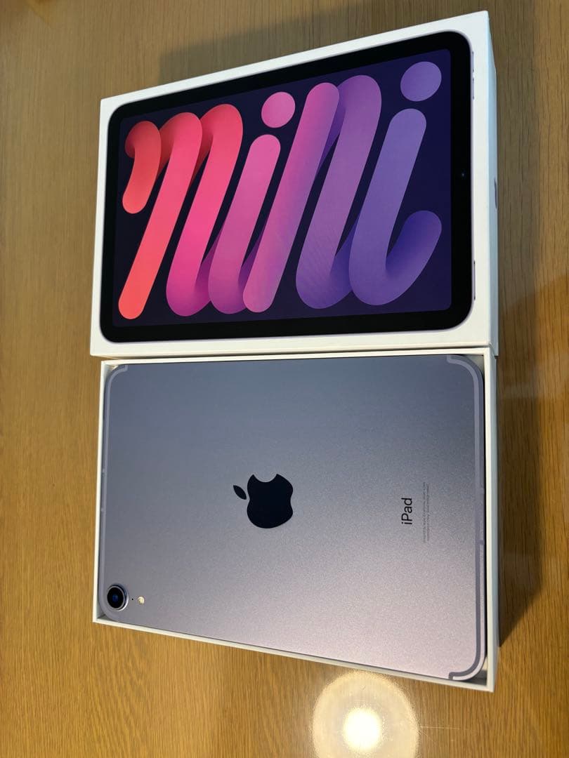 iPad mini 第6世代 Wi-Fi+5G 64GB パープル