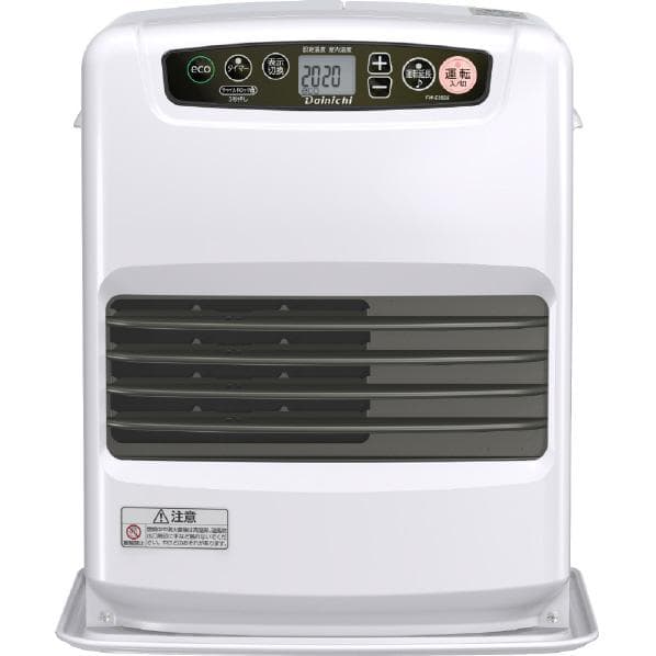 ダイニチ石油ファンヒーター『ＦＷ－Ｅ３２Ｓ４－Ｗ白』木造９畳鉄筋１２畳　新品保付
