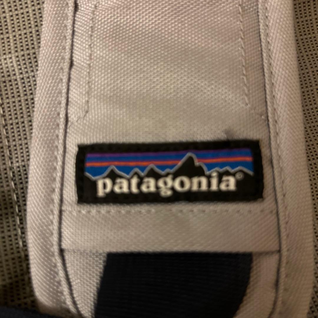 patagonia ボストンバッグ グレー/ターコイズ