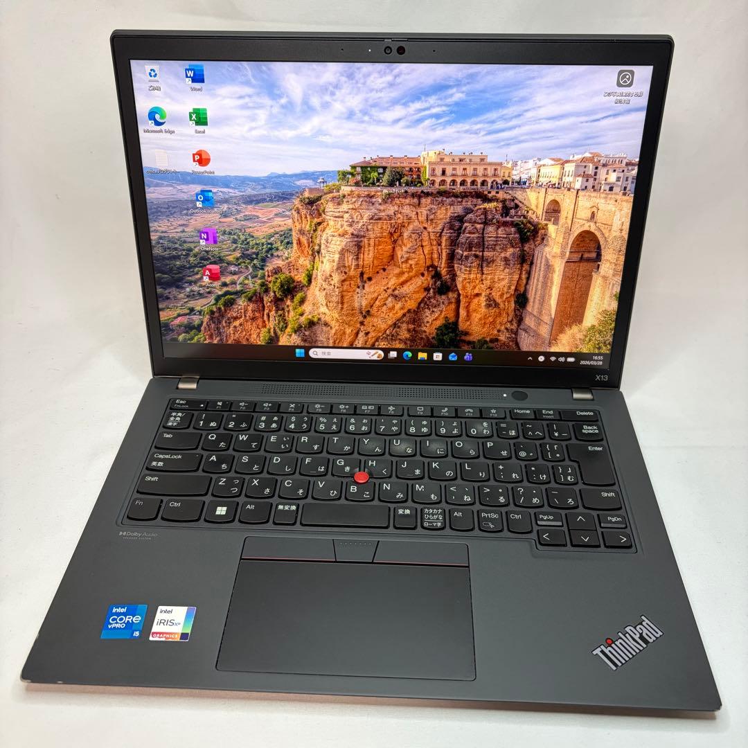 バッテリー超優良 ThinkPad X13 第11世代 i5 8GB 256GB