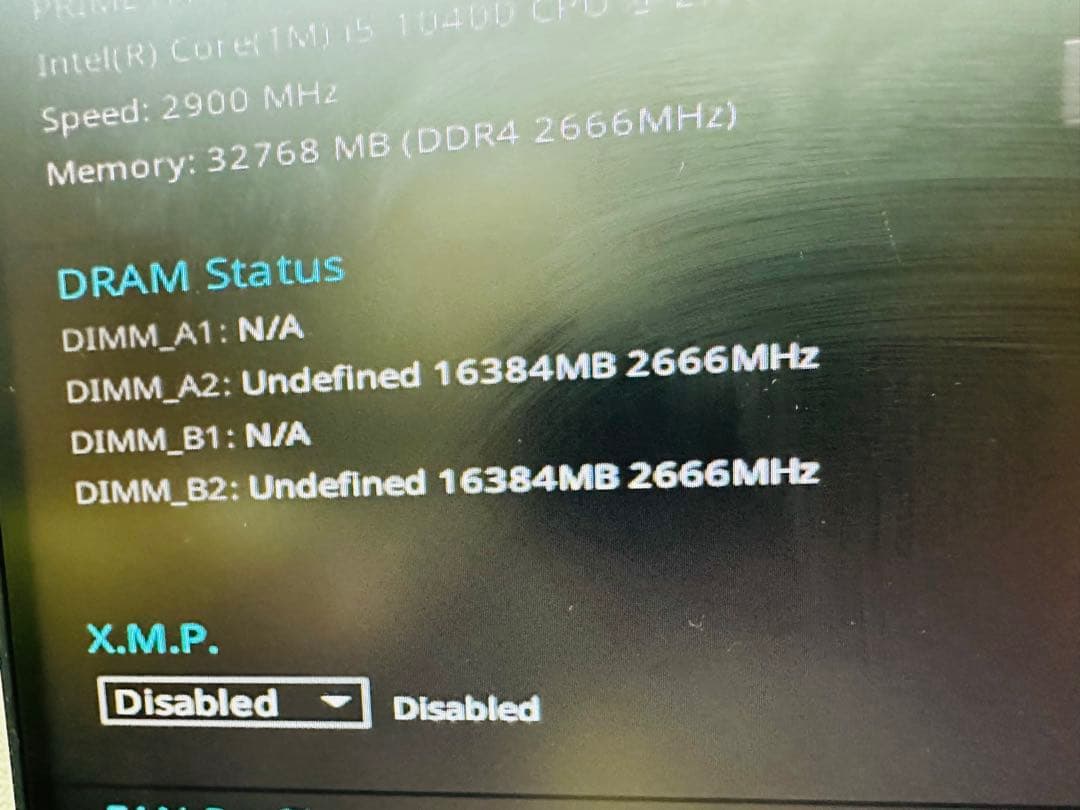 22.合計32GB CFD GamingのDDR4メモリ16GB*2枚