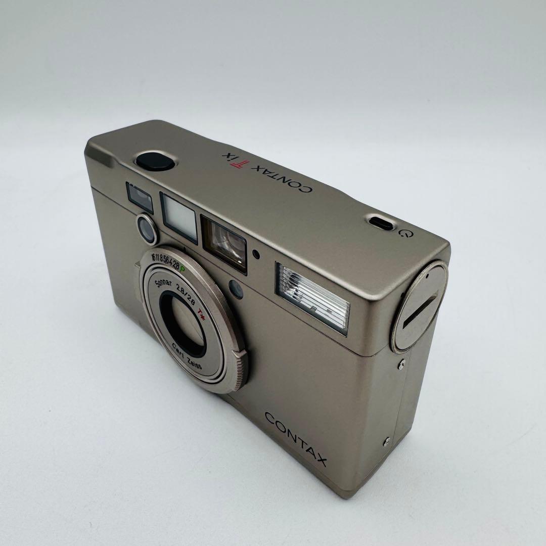 【極美品】CONTAX Tix コンパクトフィルムカメラ