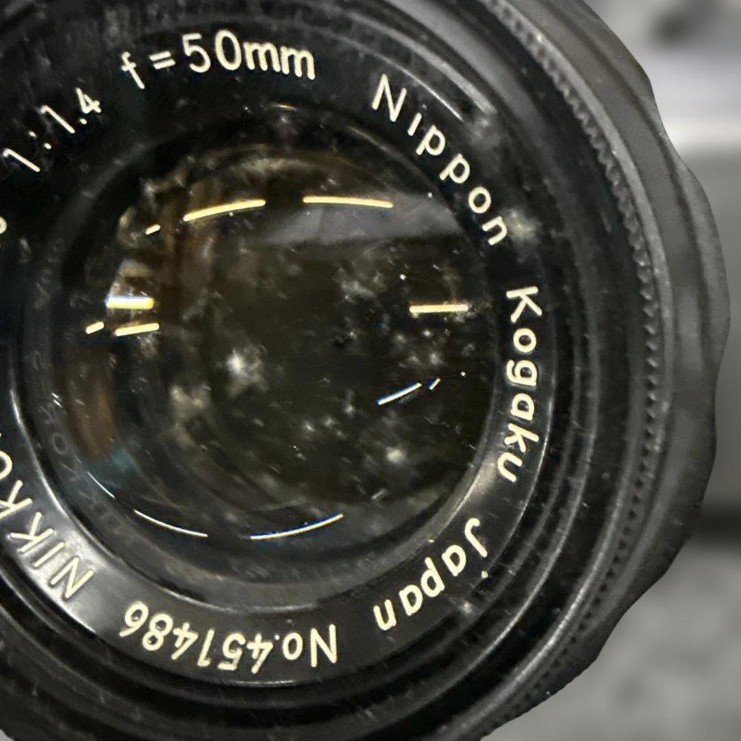 Nikon F フィルムカメラNikkor-S 50mm現状ジャンク品動作未確認