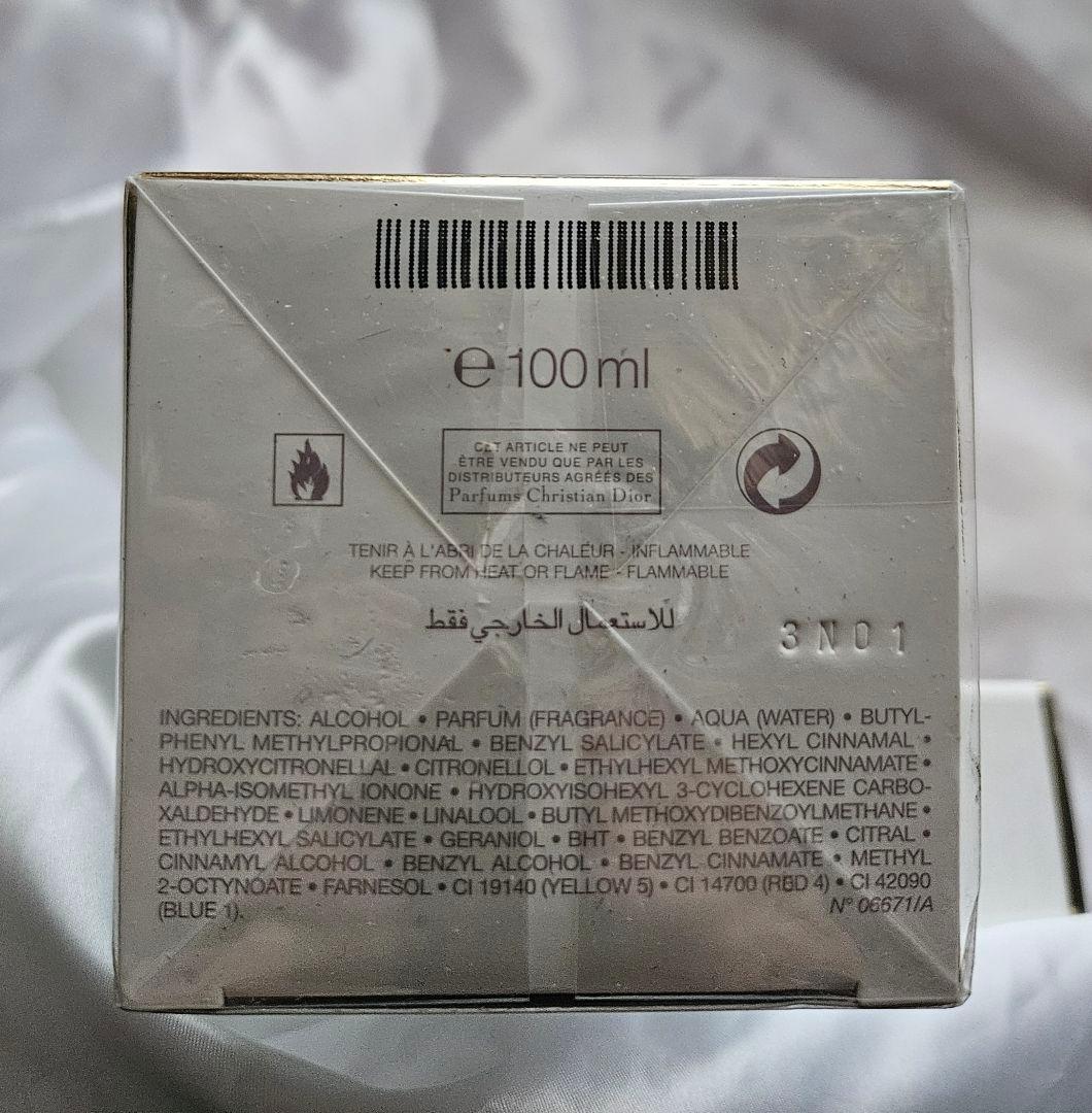 【新品未開封】Dior j'adore Eau de Parfum 100ml