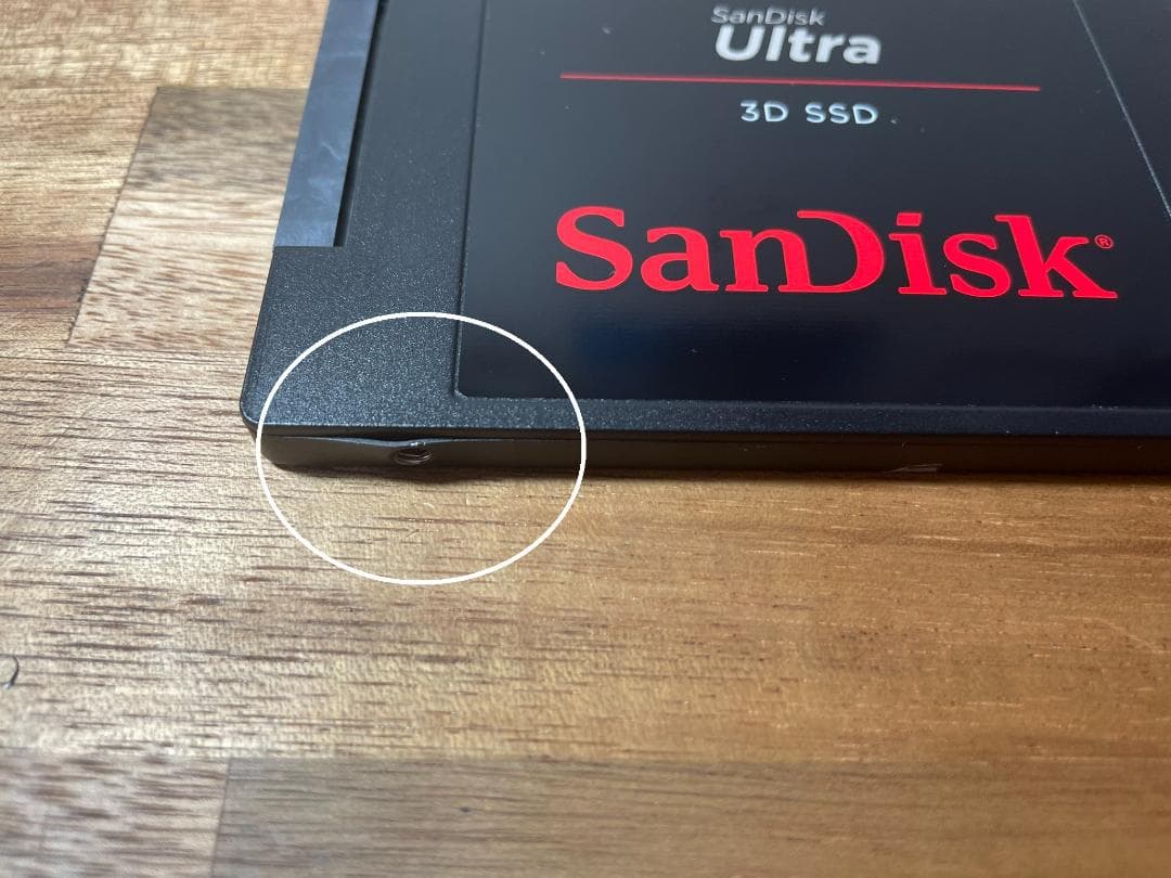 SanDisk 2.5インチ SATA SSD 2TB 使用時間27500時間