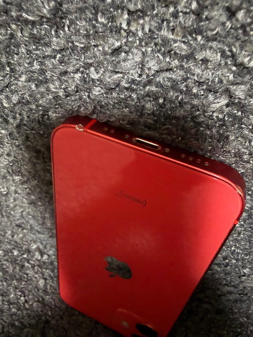 Apple iPhone 12mini PRODUCT RED 本体　128GB