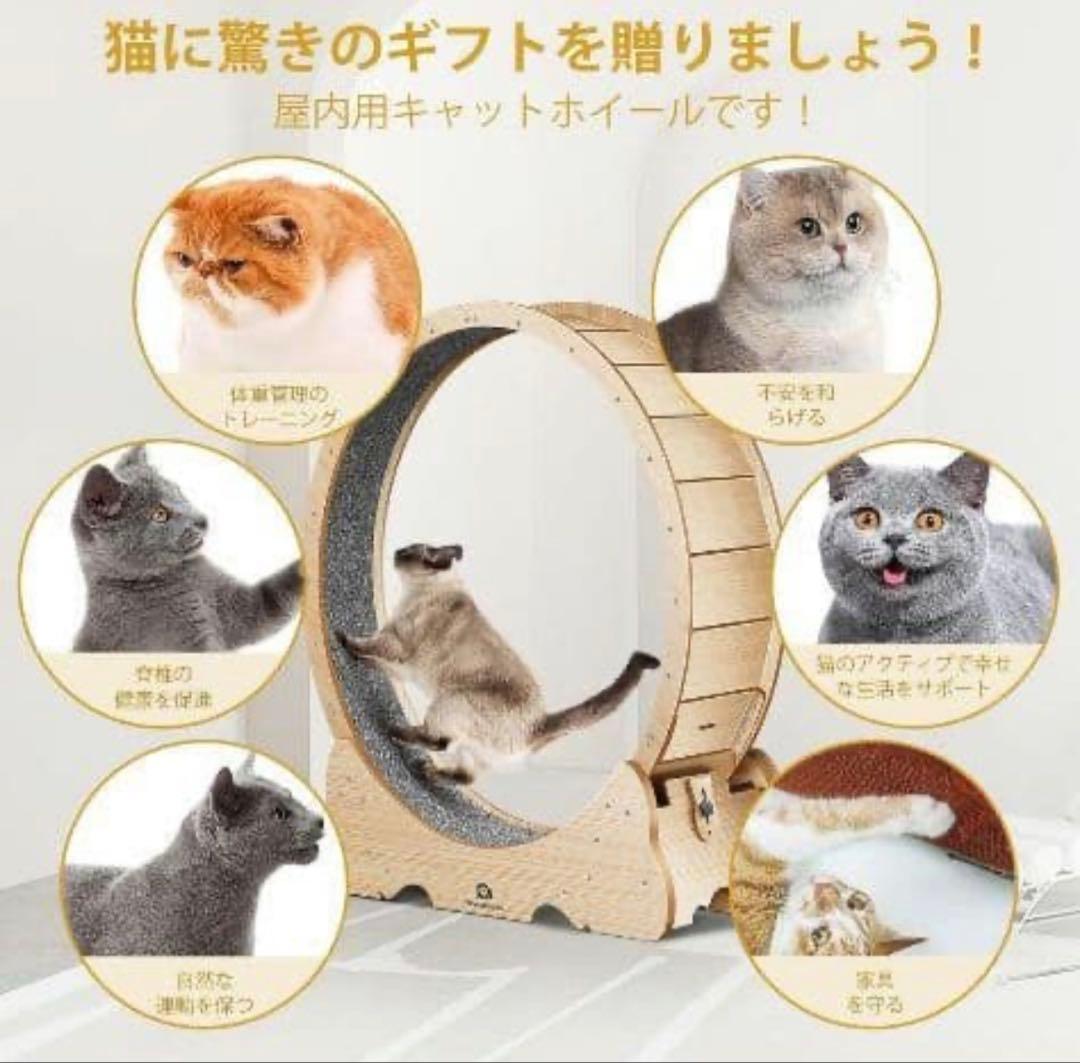【横浜市内配達】キャットホイール 猫の車輪 XL 直径113センチメートル
