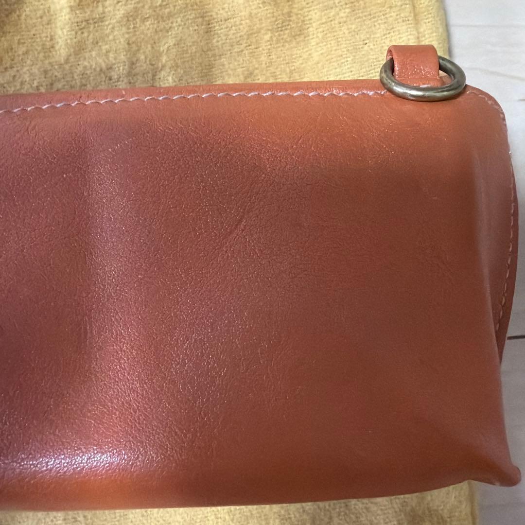 IL BISONTE レザーポーチ 収納袋付き カメラケース