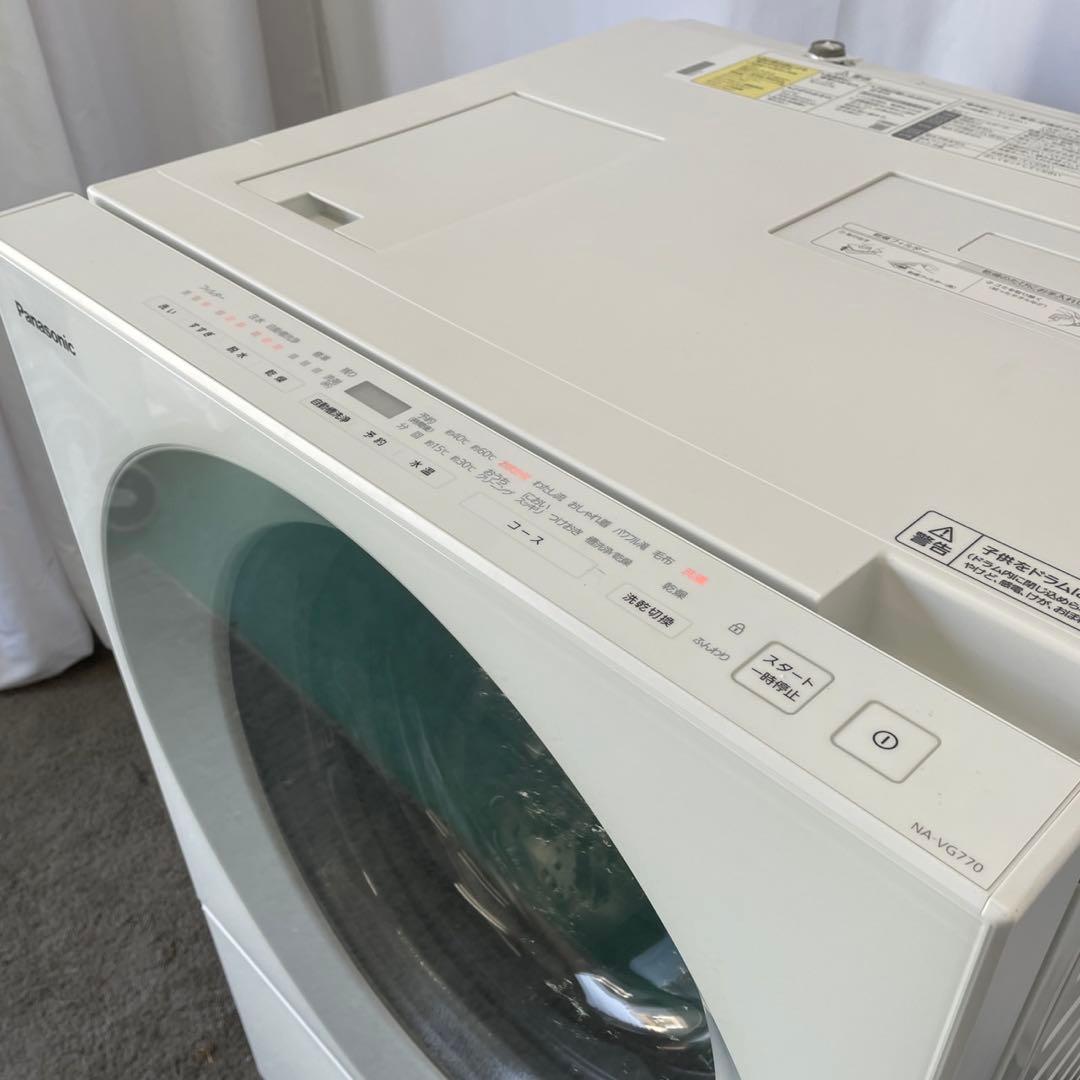431N　 パナソニック　ドラム式洗濯機　7キロ　乾燥　綺麗　設置無料　安い‼️