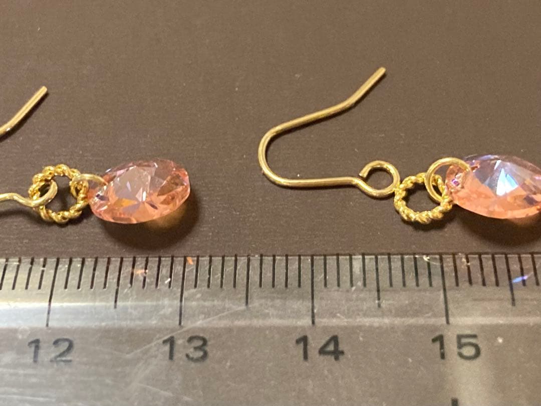 【サービス品】スワロフスキー#6200 ピアス＊イヤリング　ハンドメイド619