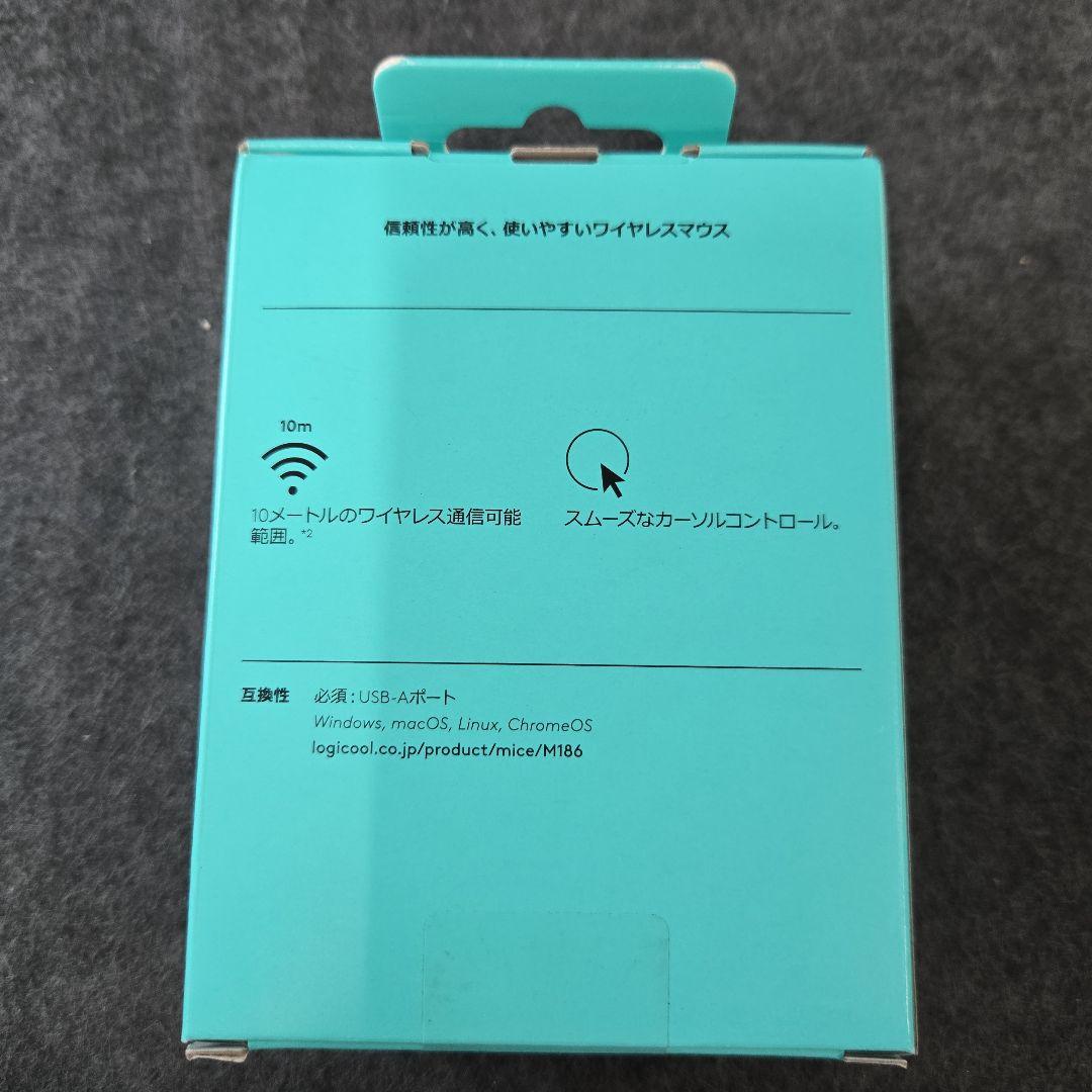 ロジクール ワイヤレスマウス 無線 マウス M186 ブルー 57点