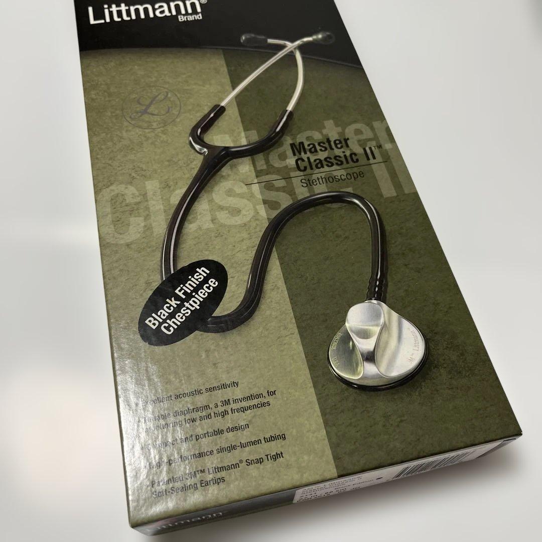 中*女様 Littmann マスタークラシックII 聴診器 ブラック