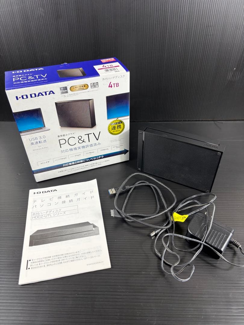 4TB外付けHDD HDCZUTL4K I−O・データ機器