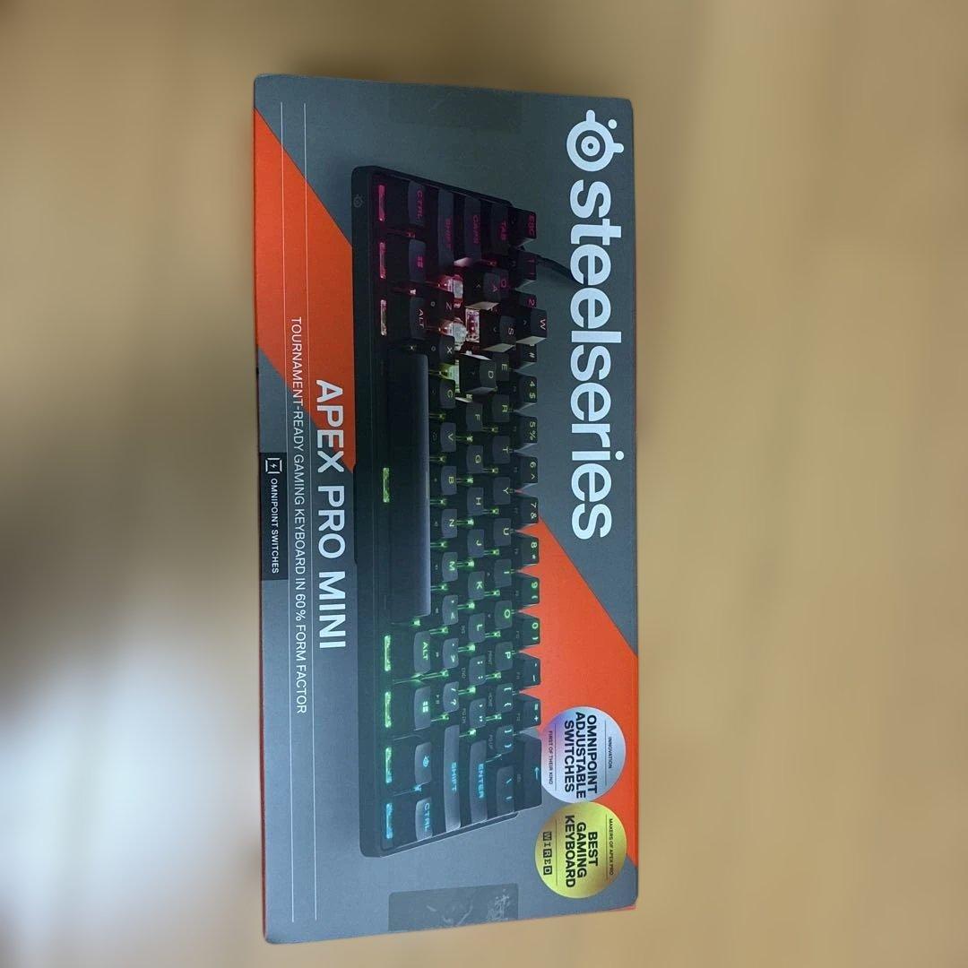 【JP配列・有線】SteelSeries Apex Pro Mini used