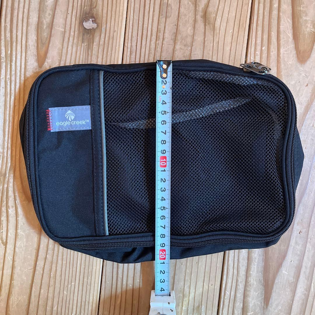 【美品】イーグルクリーク トラベルポーチ 3点セット パックイット ブラック 黒