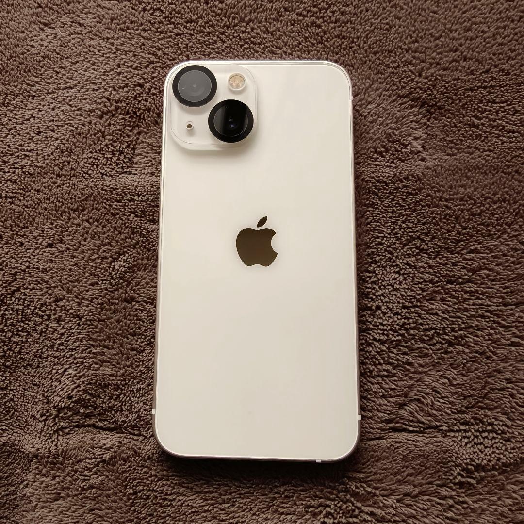 ★極上ほぼ新品 iPhone 13 mini スターライト 128GB★